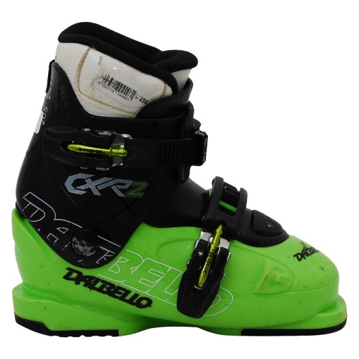 Chaussure de ski occasion junior Dalbello CX R noir/vert qualité A