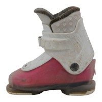 Chaussure de ski occasion Dalbello junior gaia 3/4 rose blanc