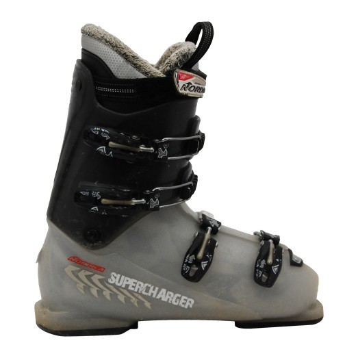 Chaussure de Ski Occasion Junior Nordica Supercharger gris translucide