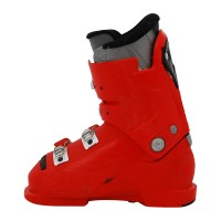 Chaussure ski occasion Salomon Junior course rouge