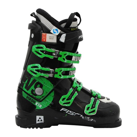 Chaussure de Ski occasion Fischer Viron V9 XTR  noir vert