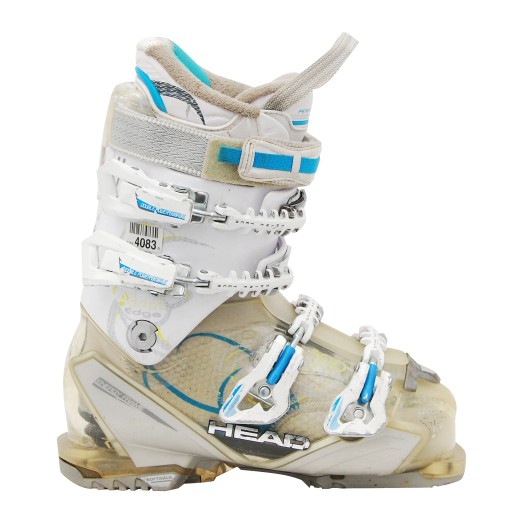 El cabezal de bota de esquí usado adapta el borde 100 w blanco