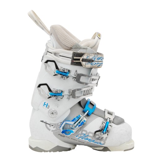 Nordica Hell y back h3w blanco usado botas de esquí