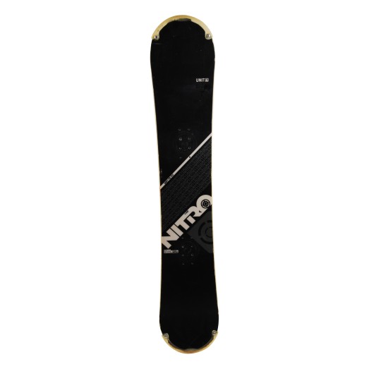  Used snowboard Nitro Unit FR black 2nd choice + hull attachment