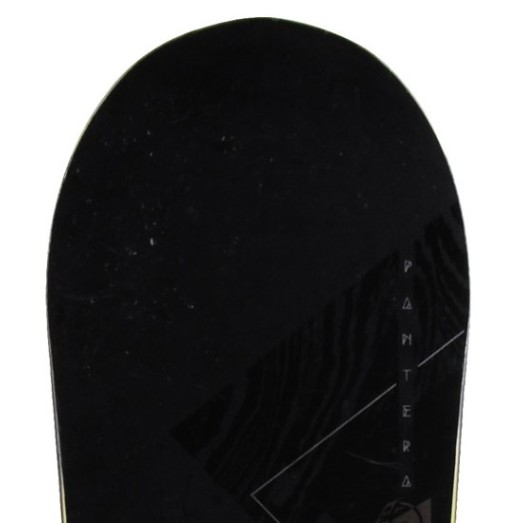  Usato snowboard Nitro Pantera Nero / khaki 2017 + attacchi