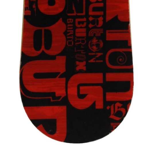 Snowboard verwendet Burton Cruzer (bunt) + Fixierung