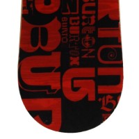 Snowboard verwendet Burton Cruzer (bunt) + Fixierung