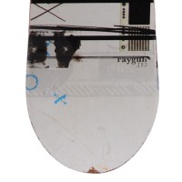  Snowboard seconda mano K2 Ray Gun bianco + fissazione