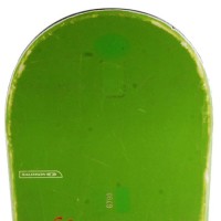 Junior snowboard Salomon team green + hull mount