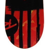  Rossignol junior snowboard Scan negro rojo + montaje en el casco
