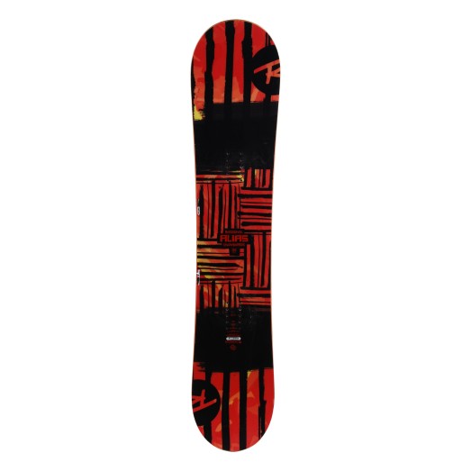  Used Rossignol junior snowboard Scan black red + hull mount