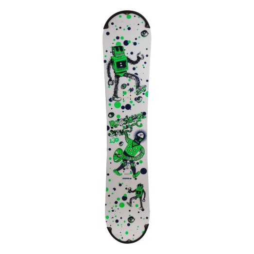 Gebrauchtes Rossignol Junior Snowboard Scannen schwarz rot + Rumpfhalterung