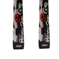  Ski used Rossignol 9 GS WC Ti white black + bindings