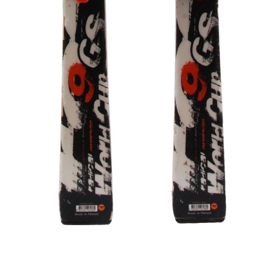  sci utilizzato Rossignol 9 GS WC Ti bianco nero + attacchi