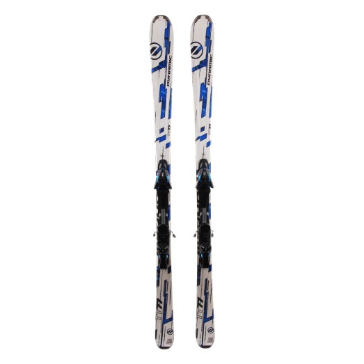  Used ski Dynamic TT 77 white / blue + bindings