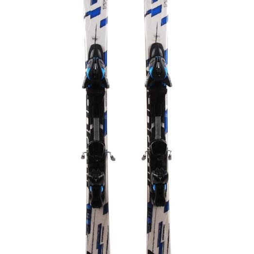  Esquí usados Dynamic TT 77 blanco / azul + fijaciones