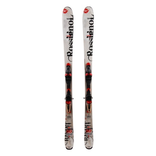 Ski occasion Rossignol SC 80 blanc + fixations