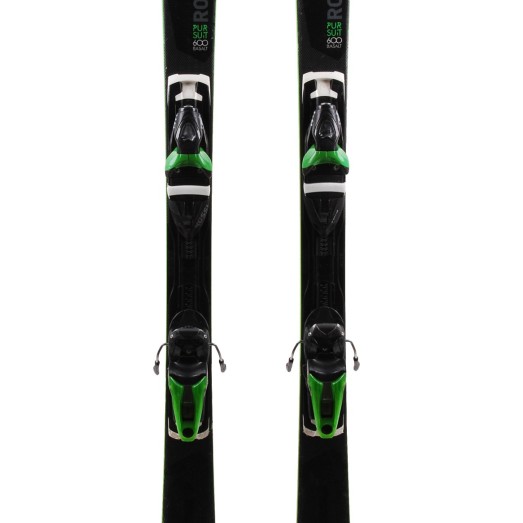 Gebrauchte Rossignol Pursuit 600 Basalt Ski + Bindungen