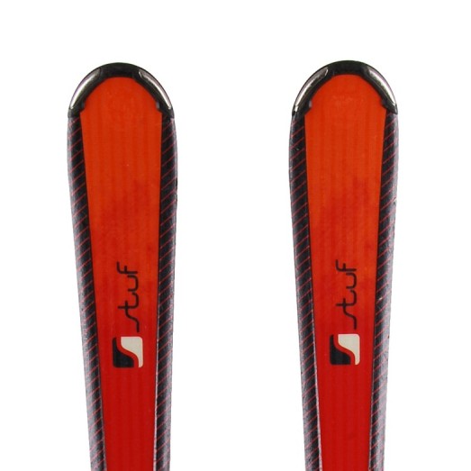  Gebrauchter Ski Stuf Clever orange + Fixierung