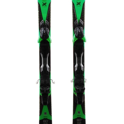  Ski Salomon X Drive 80 TI Green Black + Fijaciones