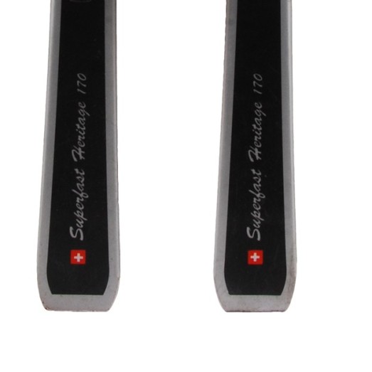  Ski Vuarnet Superfast Heritage schwarz + Bindungen