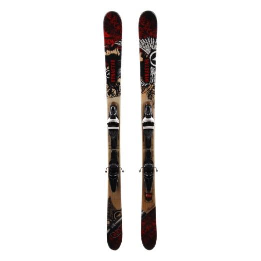  Gebrauchter Ski Dynastar 6th Sense Serieller Stift + Befestigungen