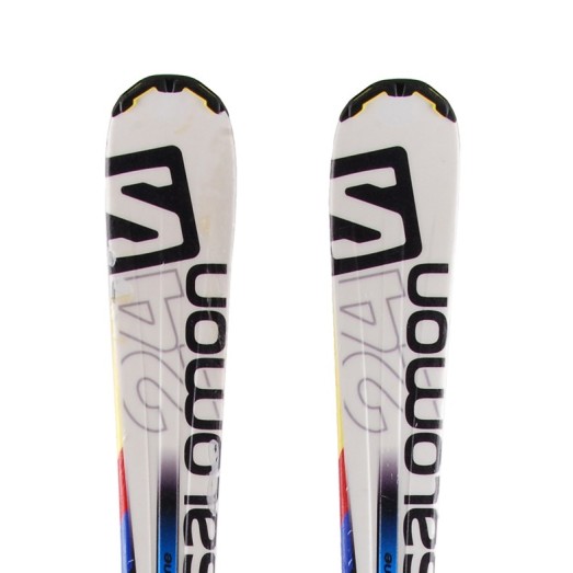 Ski Salomon 24 R Power occasion Qualité B + fixations