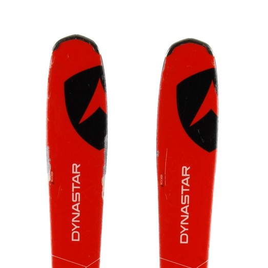  Usato Dynastar Powertrack 84 Sci Nero / Rosso + attacchi
