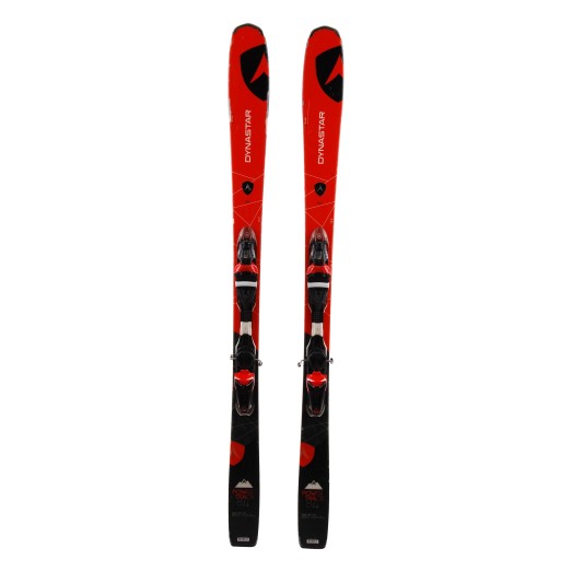  Usato Dynastar Powertrack 84 Sci Nero / Rosso + attacchi