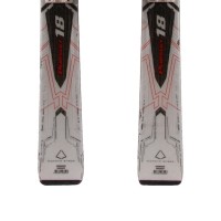  Usato sci Rossignol Pursuit 18 white + attacchi