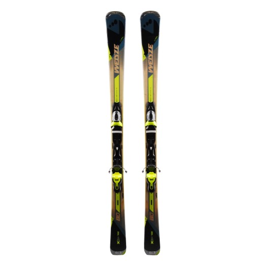  Ski verwendet Wedze Xlander 500 Orange + Bindungen