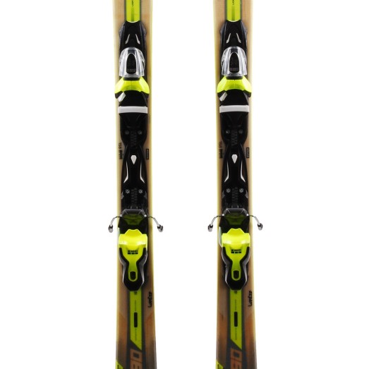  Ski verwendet Wedze Xlander 500 Orange + Bindungen