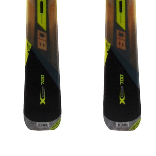 Ski used Wedze Xlander 500 orange + bindings