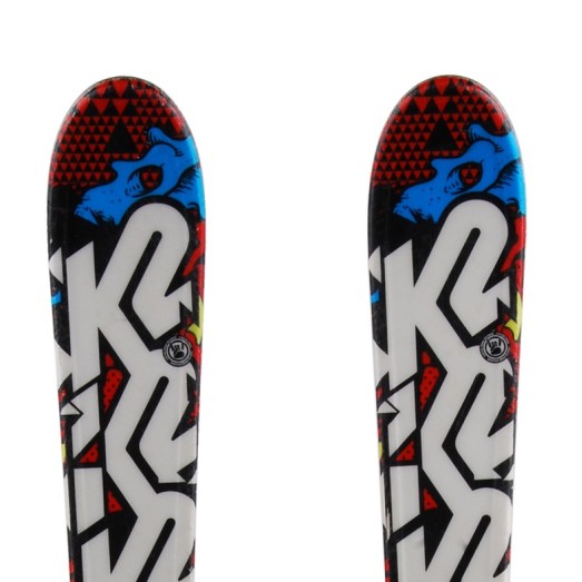 Ski occasion junior K2 indy Rocker Qualité A + fixations