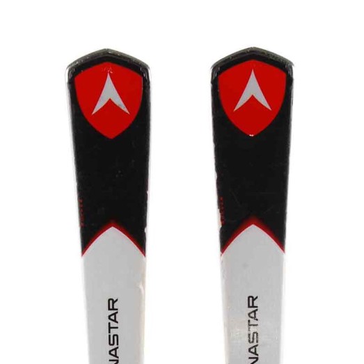  Verwendeter Ski Dynastar CR 72 schwarz und weiß + Bindungen
