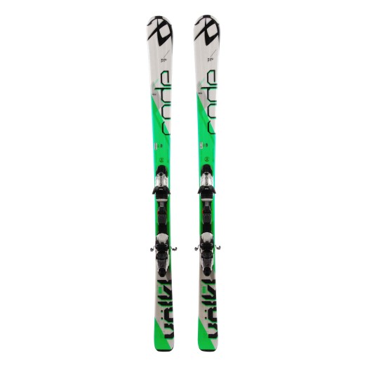  Volkl Code 7.4 green ski + bindings