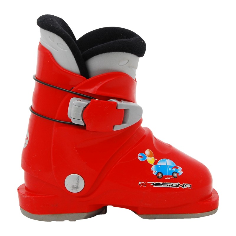 Chaussure ski occasion junior Rossignol mini R 18 rouge 