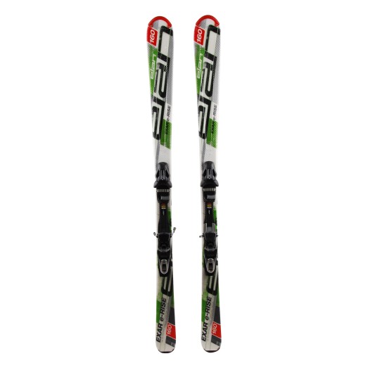  Ski gebraucht Elan Exar Erise grün + Fixierungen