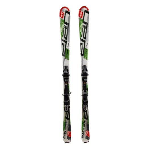  Ski used Elan Exar Erise green + fixations
