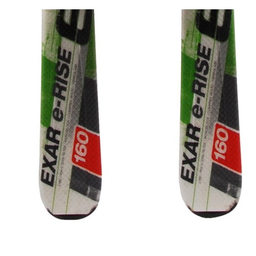  Ski gebraucht Elan Exar Erise grün + Fixierungen