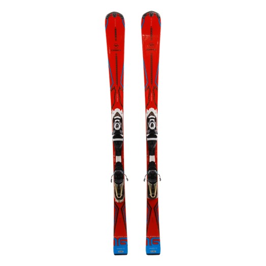  Used Rossignol Pursuit 16 red ski + bindings