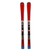  Usato Rossignol Pursuit 16 sci rosso + attacchi