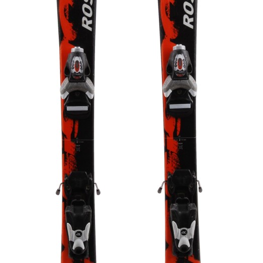  Junior Ski Rossignol Radical J Orange / Schwarz + Bindungen