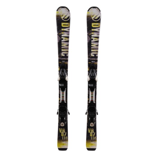  Junior ski Dynamic VR 27 blanco / negro + fijaciones