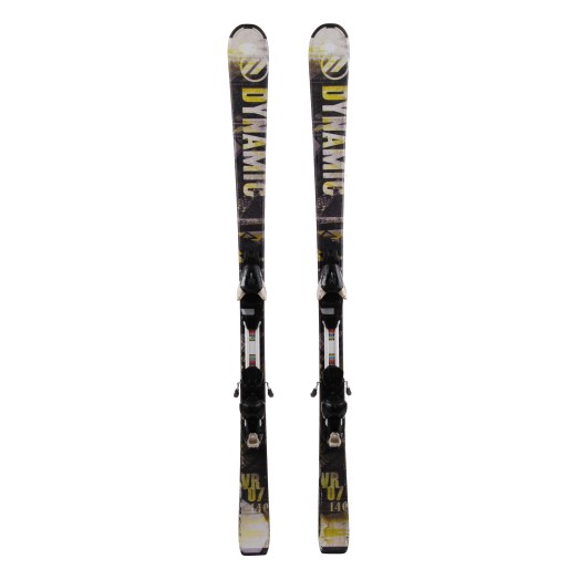  Junior ski Dynamic VR 27 bianco / nero + attacchi