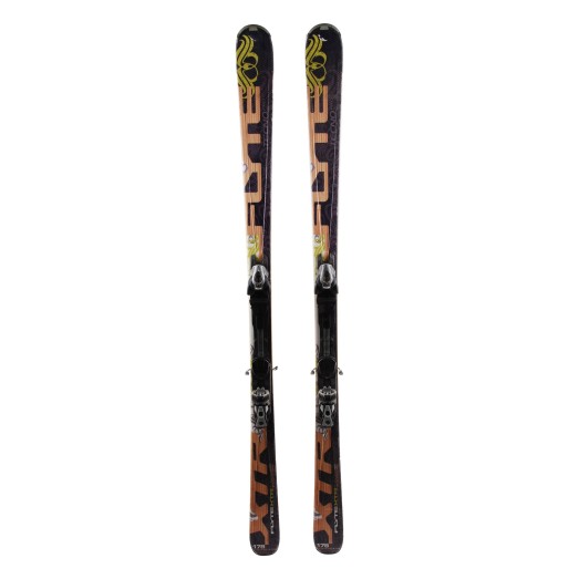  Ski verwendet Tecnopro Flyte XTR Holz + Bindungen
