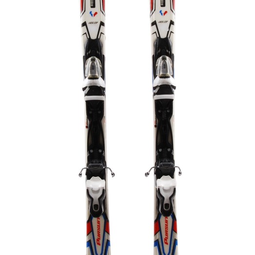  Rossignol Pursuit ski blau weiß rot + Bindungen