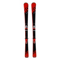 Ski occasion Rossignol Experience 75 Carbon noir rouge + fixations