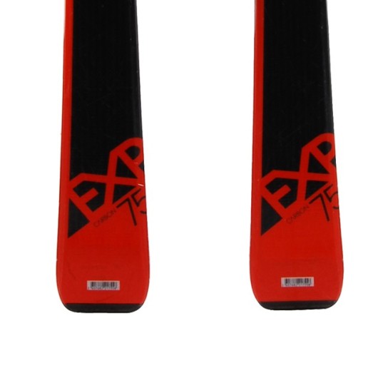 Ski occasion Rossignol Experience 75 Carbon noir rouge + fixations