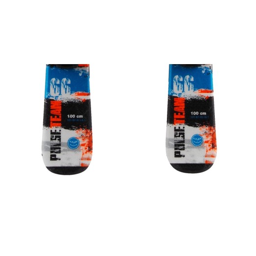  Tecno pro Pulse Team Junior Skiing negro / orange + fijaciones